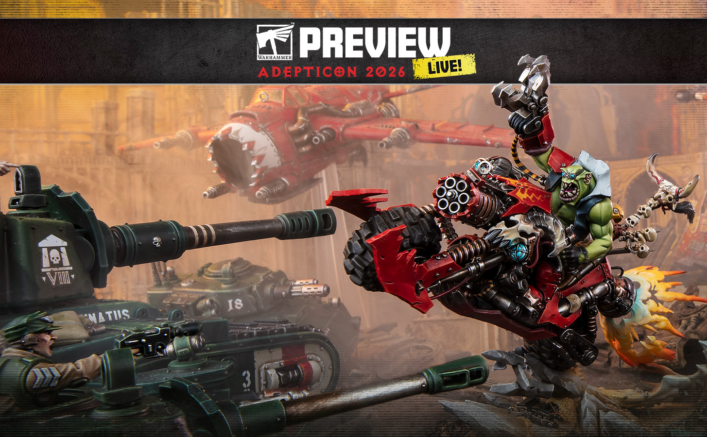 戰鎚40,000－哈米吉多頓的命運之戰，瓦茲達卡．古茨梅克對決雅瑞克政委