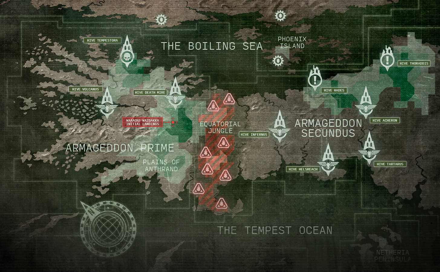 戰鎚40,000－哈米吉多頓背景：第二卷：哈米吉多頓地表