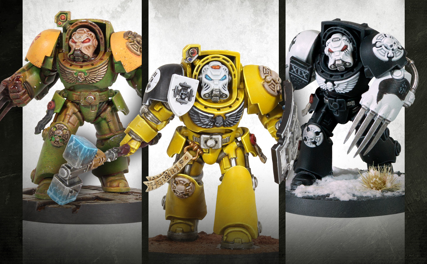 戰鎚40,000－戰鎚社群團隊塗裝大量終結者榮獲老兵頭銜