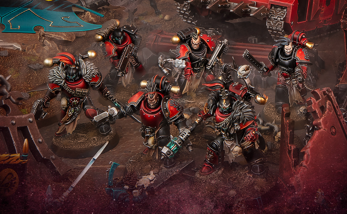 戰鎚40,000－透過紅海盜劫掠者數據表，發現對目標展開掠奪行動的熱情