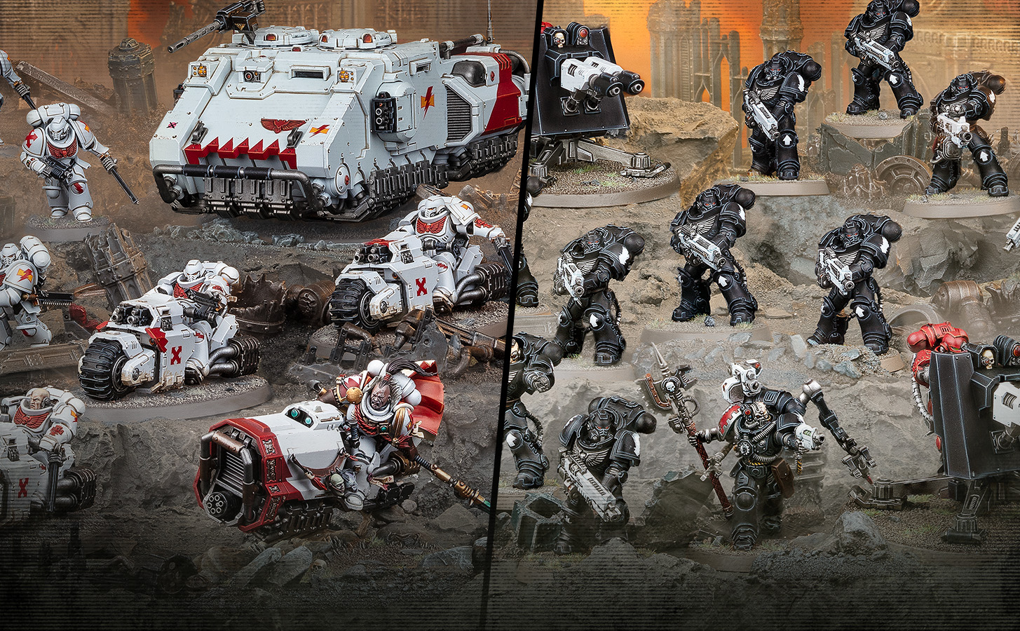 戰鎚40,000－白疤和鋼鐵之手帶著全新的規則和分遣隊加入了戰鬥！