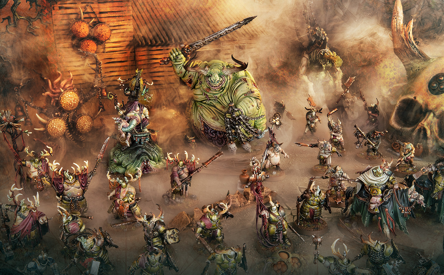 戰鎚西格瑪時代－散播瘟疫，吟誦狠毒禱言，種下骯髒瘤口樹，盡在《戰鬥寶典：納垢蛆裔》