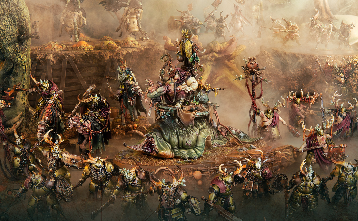 戰鎚西格瑪時代－在《戰鬥寶典：納垢蛆裔》中，與水蛭領主費斯圖斯及其腐壞使徒一起，掀起一股驚天惡臭！