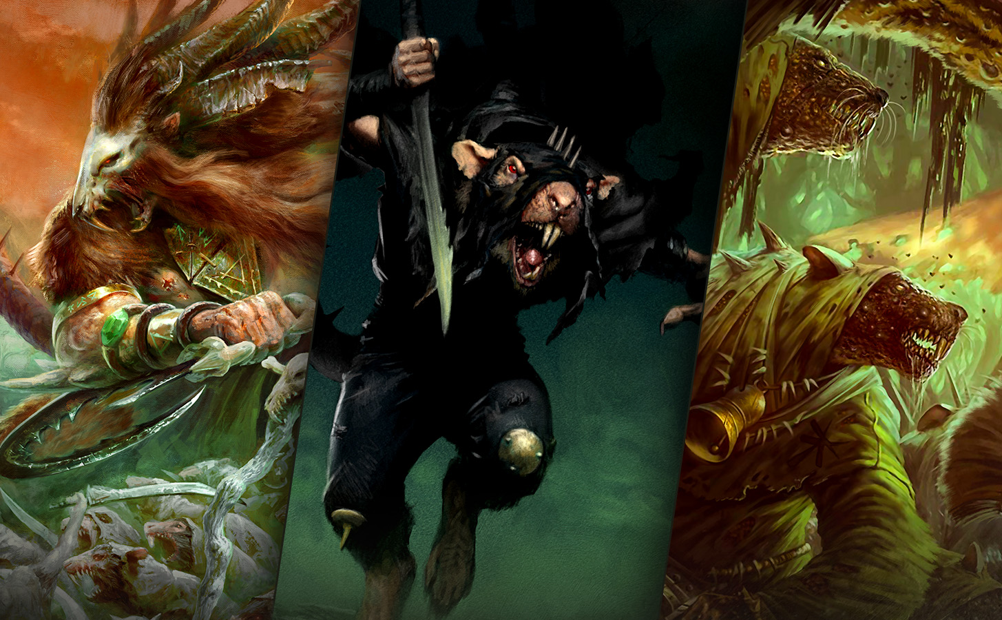 戰鎚西格瑪時代－歷年戰鎚插畫巡禮：斯卡文鼠人篇