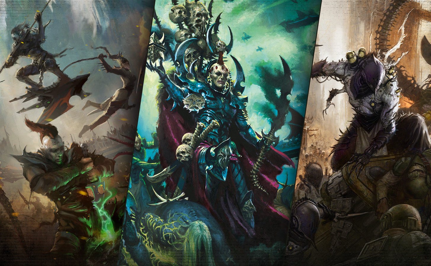 戰鎚40,000－歷年戰鎚插畫巡禮：黑暗靈族篇