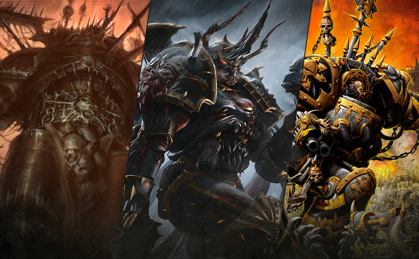 戰鎚40,000－歷年戰鎚插畫巡禮：混沌星際戰士篇