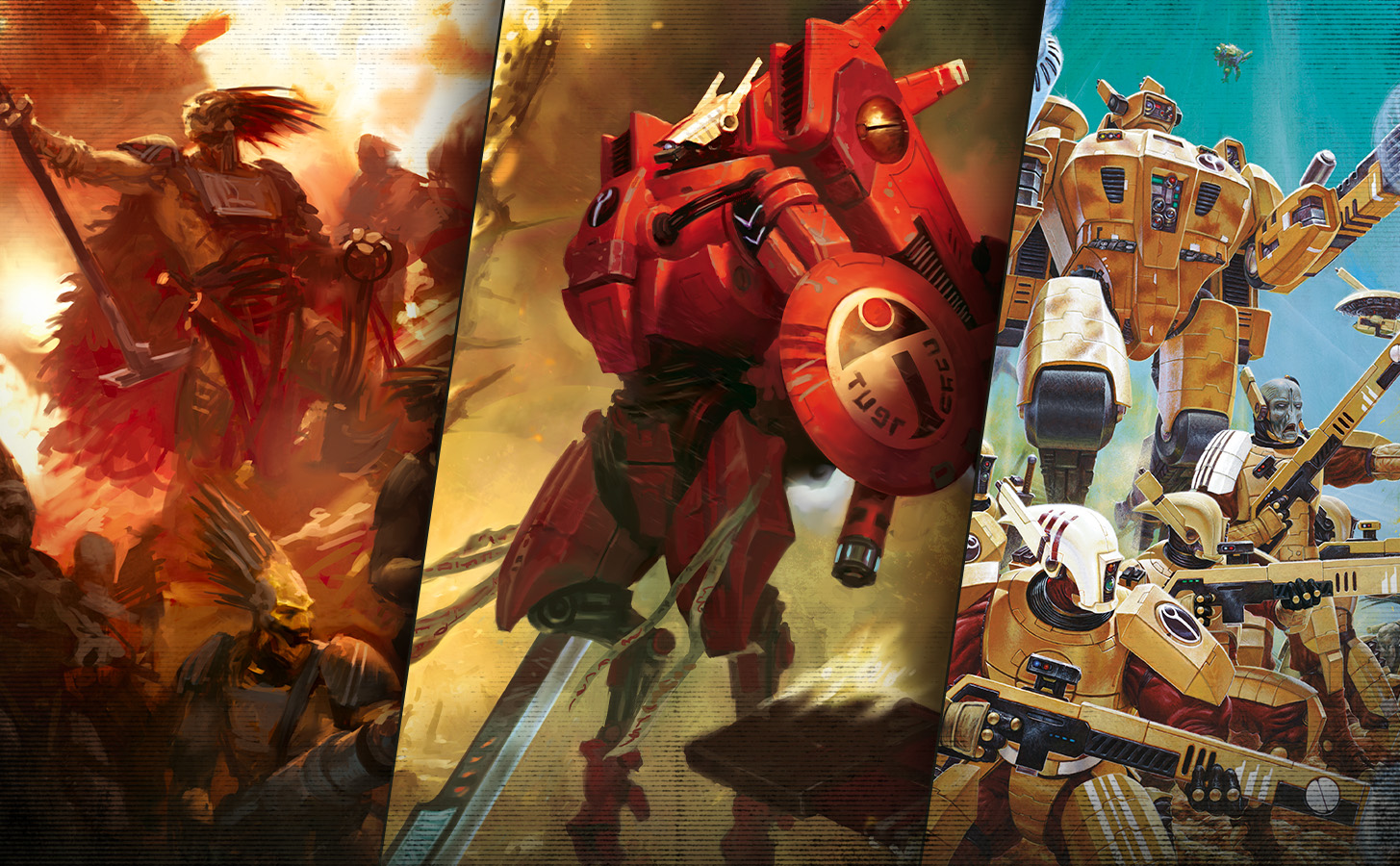 戰鎚40,000－歷年戰鎚插畫巡禮：鈦帝國篇