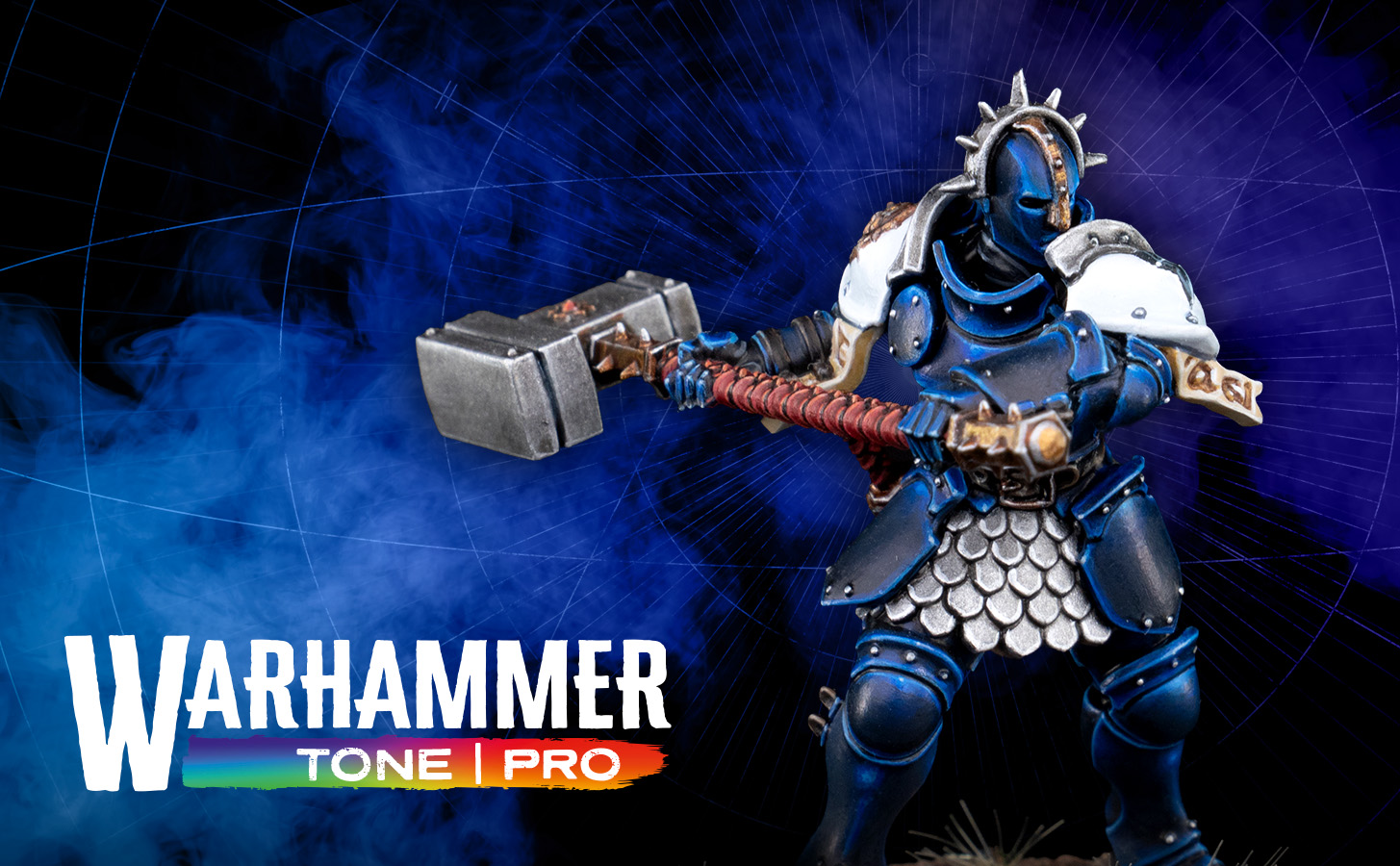戰鎚－’Eavy Metal 使用戰鎚 Tone Pro 顏料挑戰藍色
