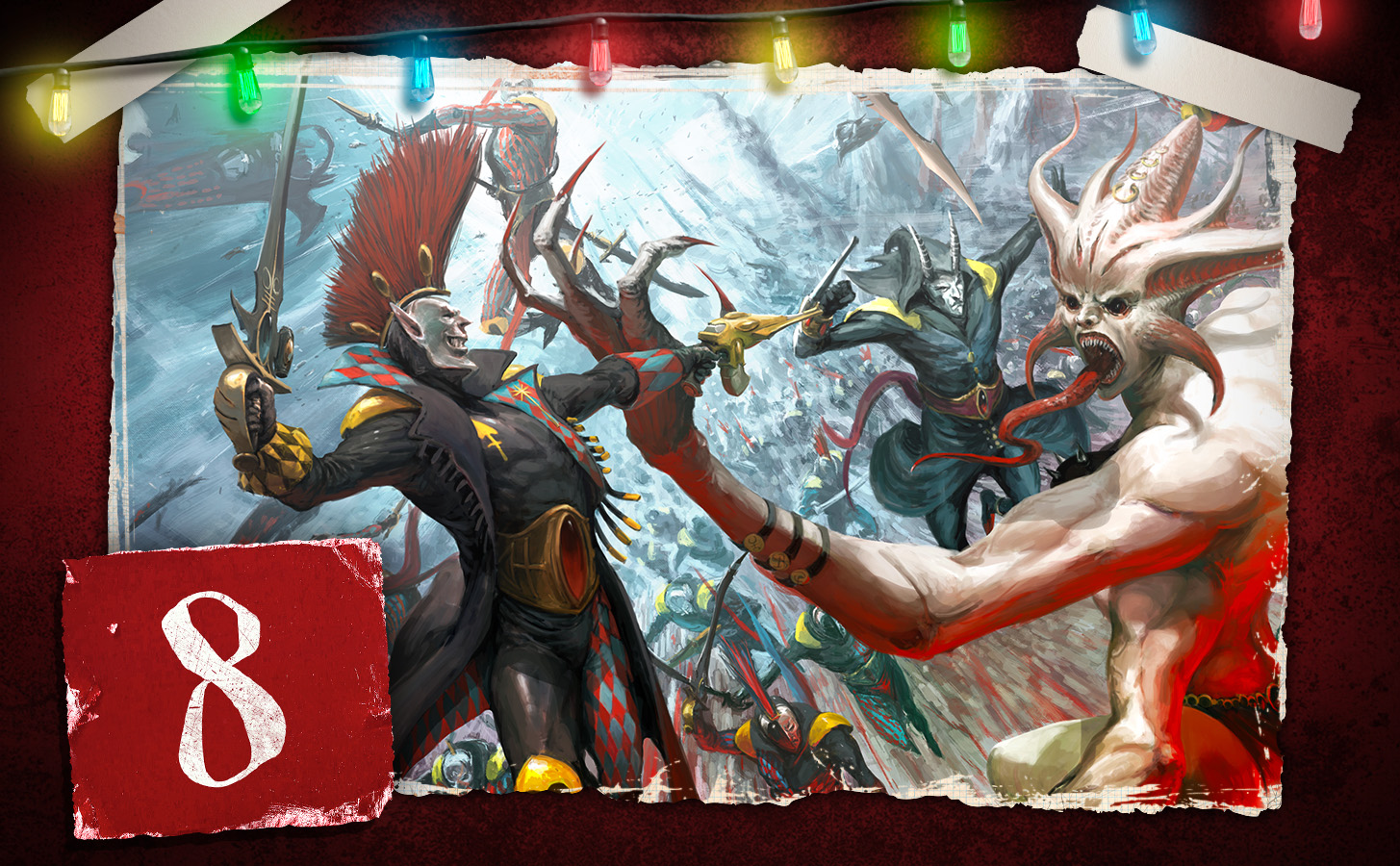 戰鎚40,000－以丑角主題的艾達靈族分遣隊速度出擊