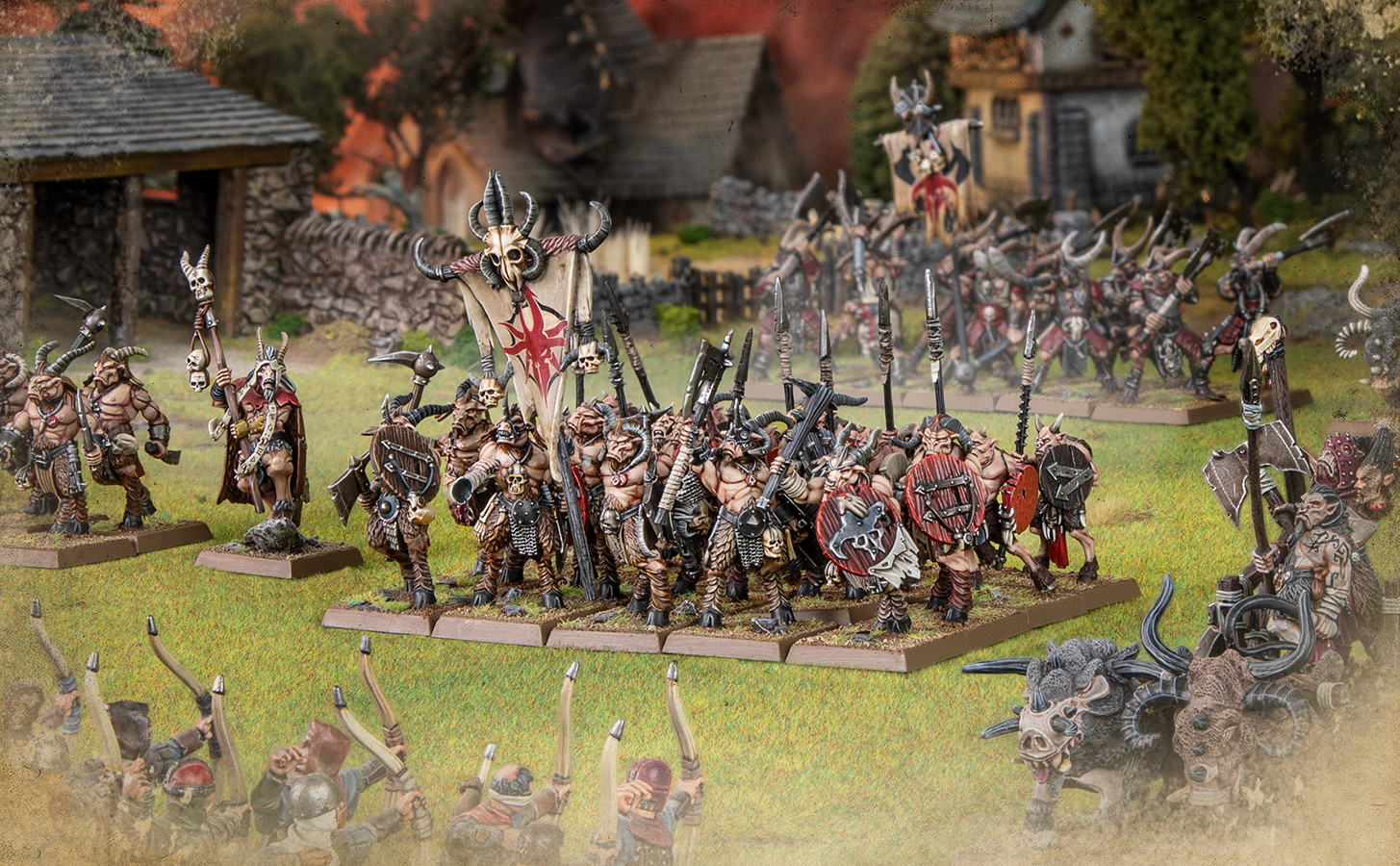 戰鎚舊世界－野獸人嘶叫獸群