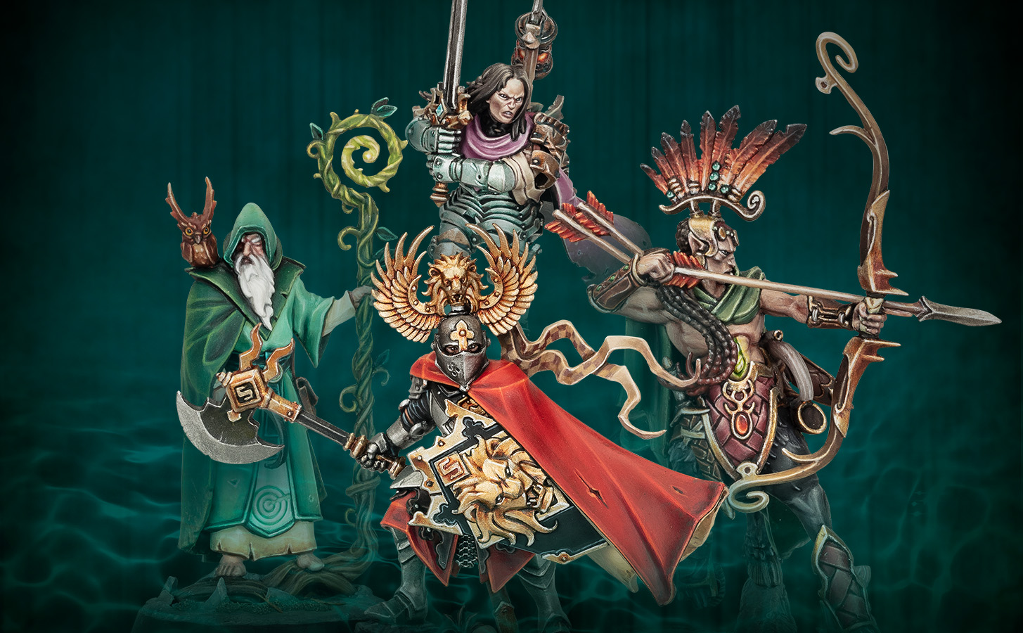 戰鎚冒險－《冒險者指南：暗水傳奇》：這些英雄是誰？他們將如何進行冒險？